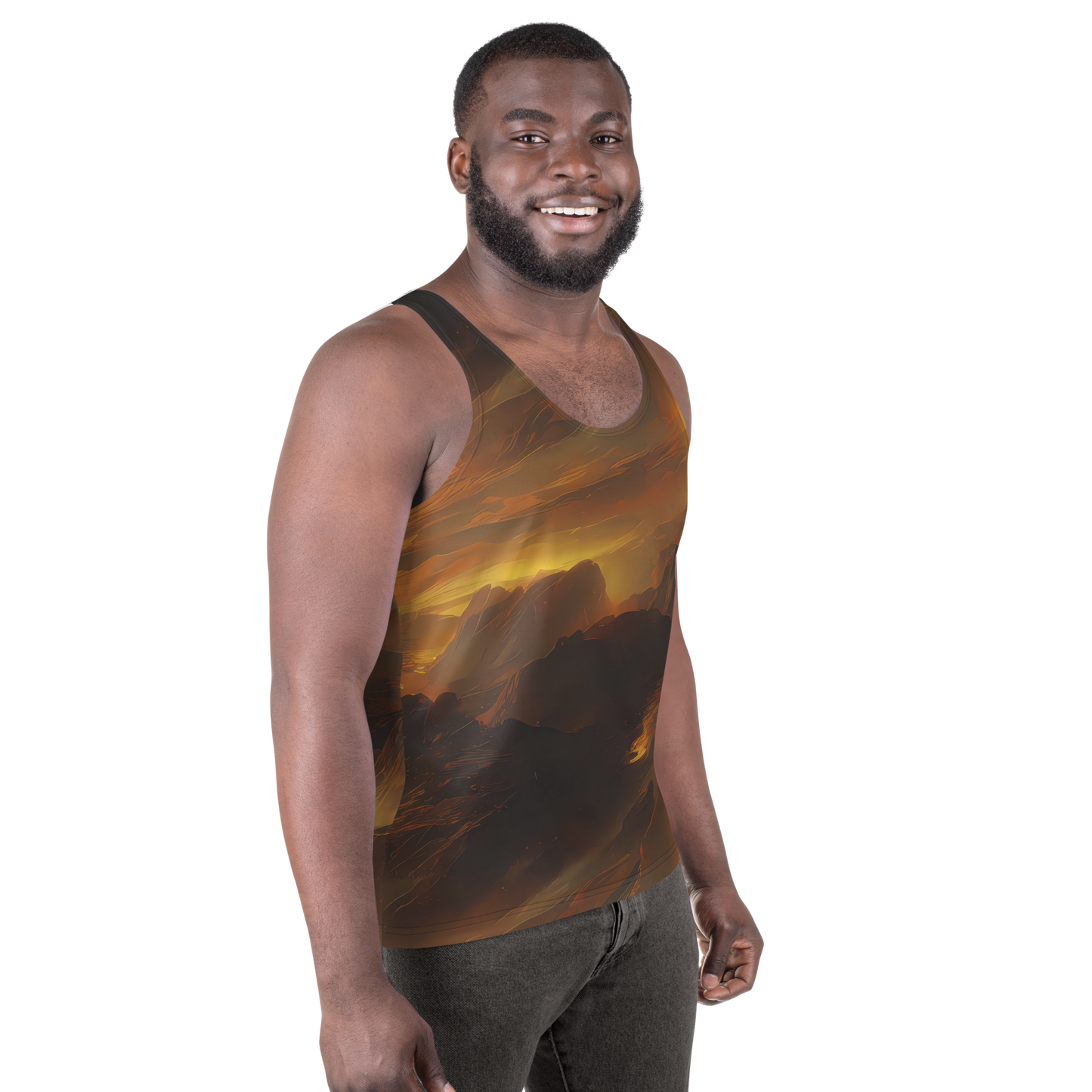 Men's Tank Top - Sunset Shores