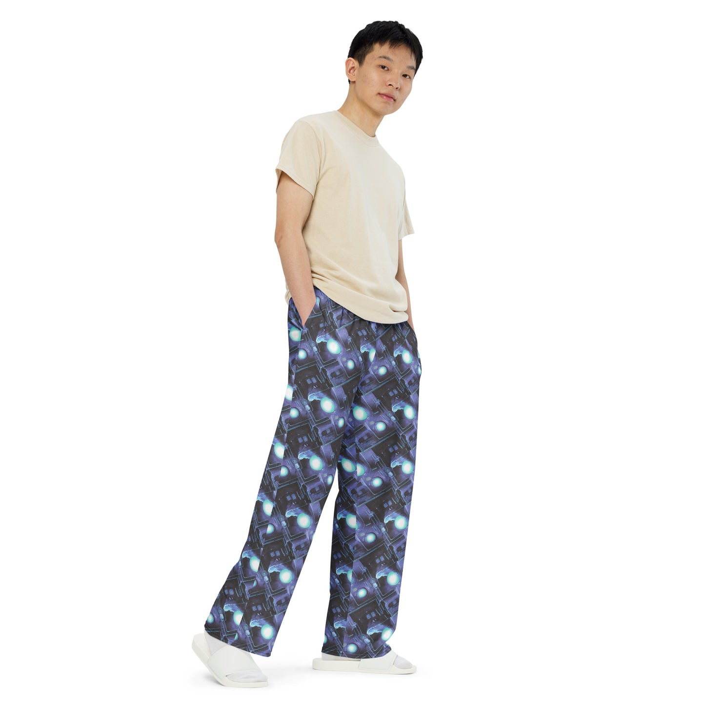 Wide-Leg Pants - Galactic Circuit