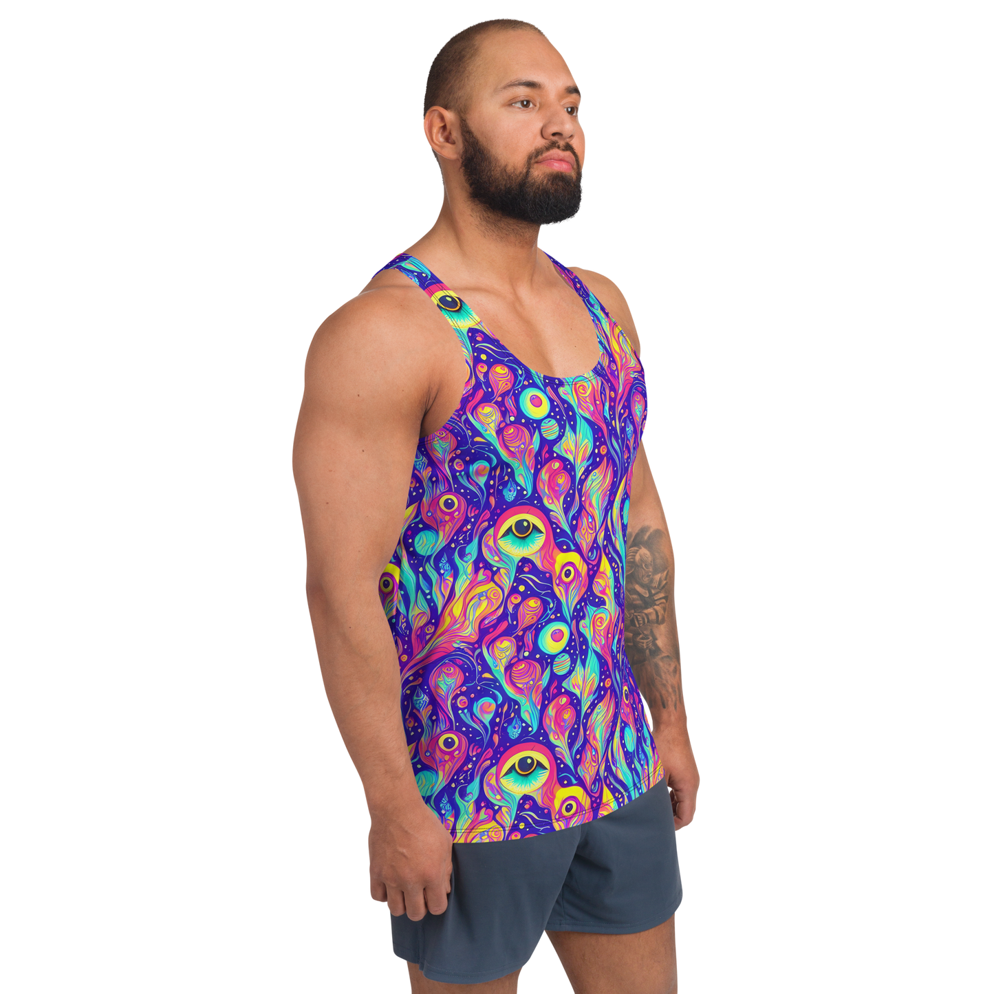 Men's Tank Top - Mystic Petal Dance