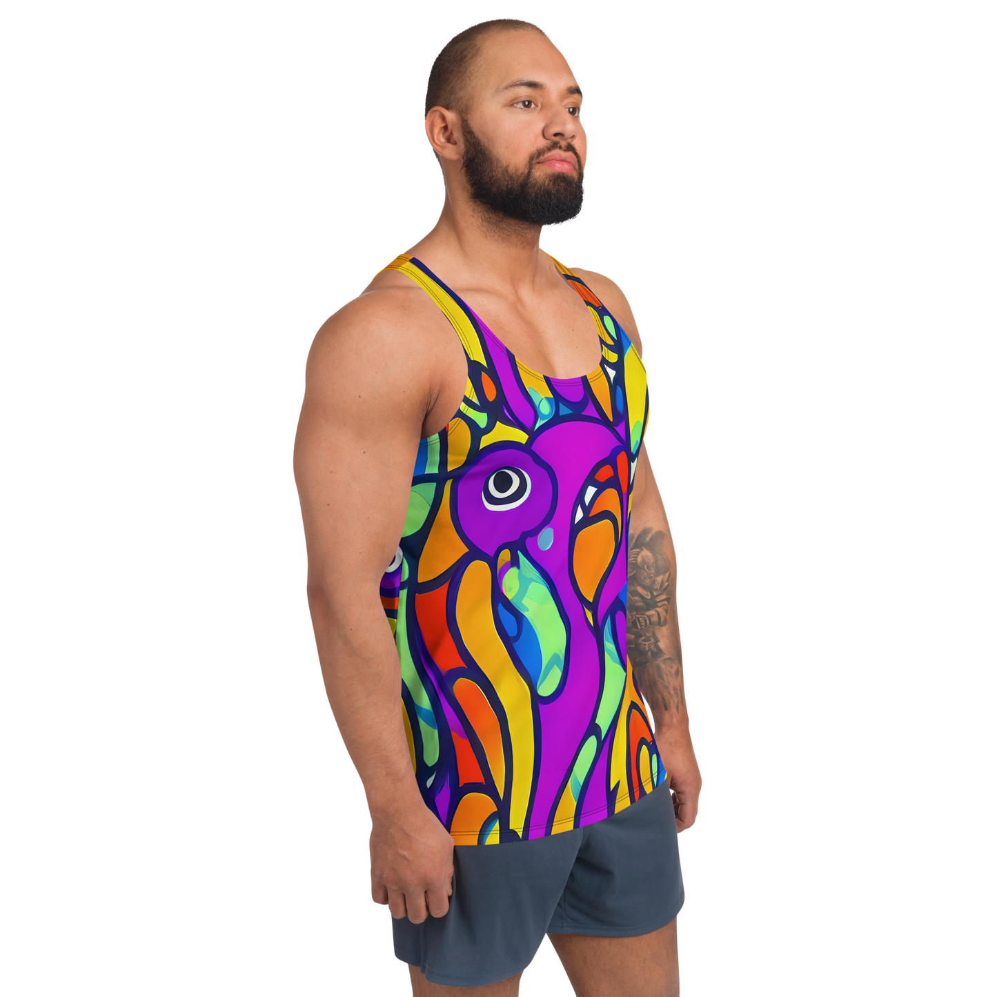 Men's Tank Top - Kaleido Fish