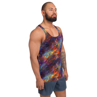 Men's Tank Top - Auroral Ripples