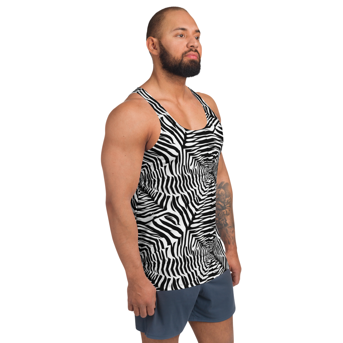 Men's Tank Top - Shadowed Illusions