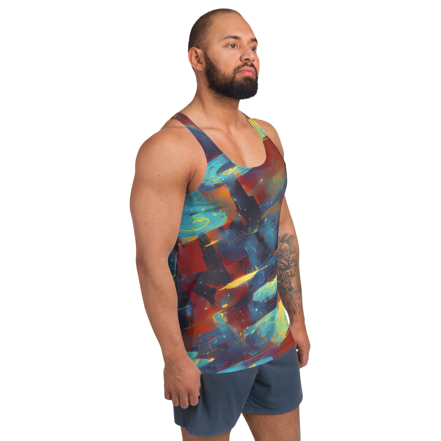 Men's Tank Top - Journey Through Infinity