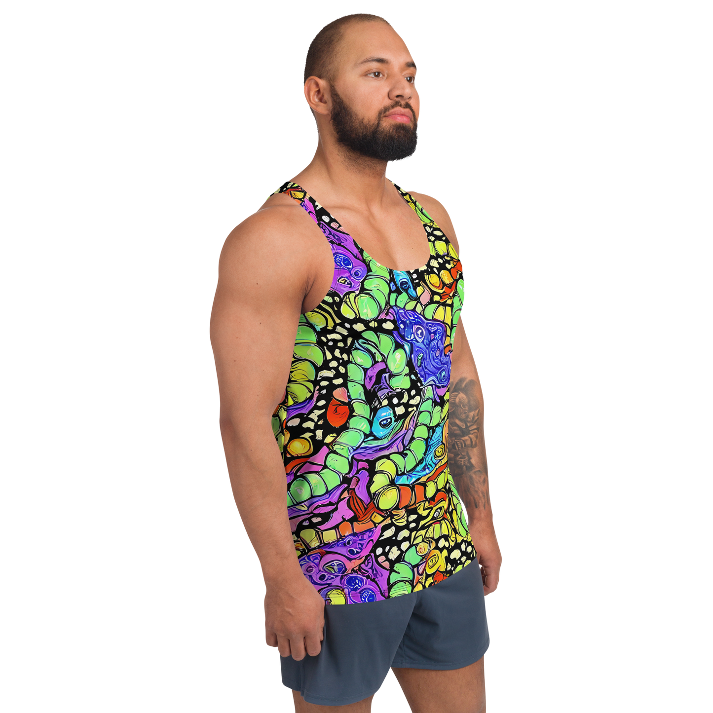 Men's Tank Top - Frostwork Fantasy