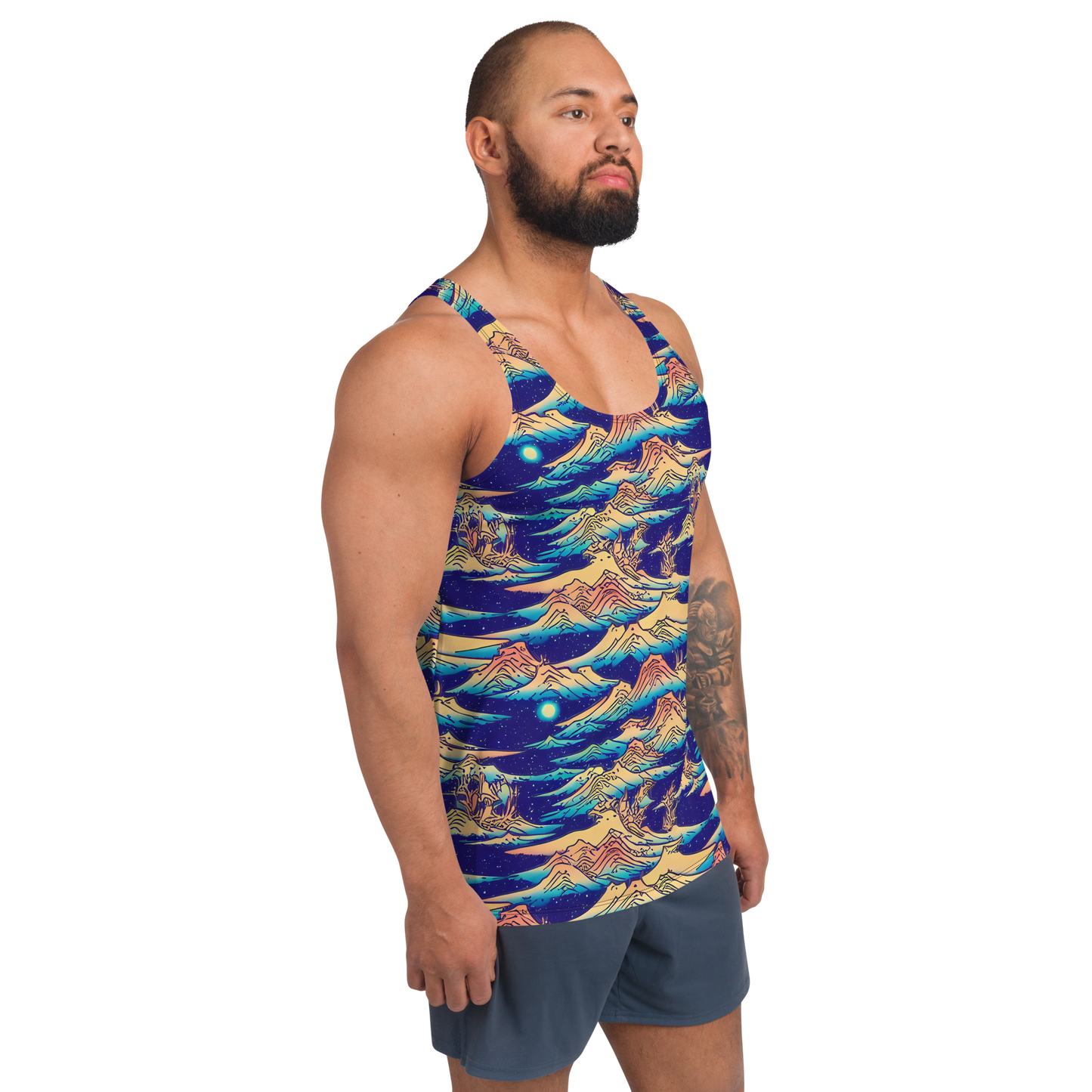 Men's Tank Top - Mystical Mountain Mirage