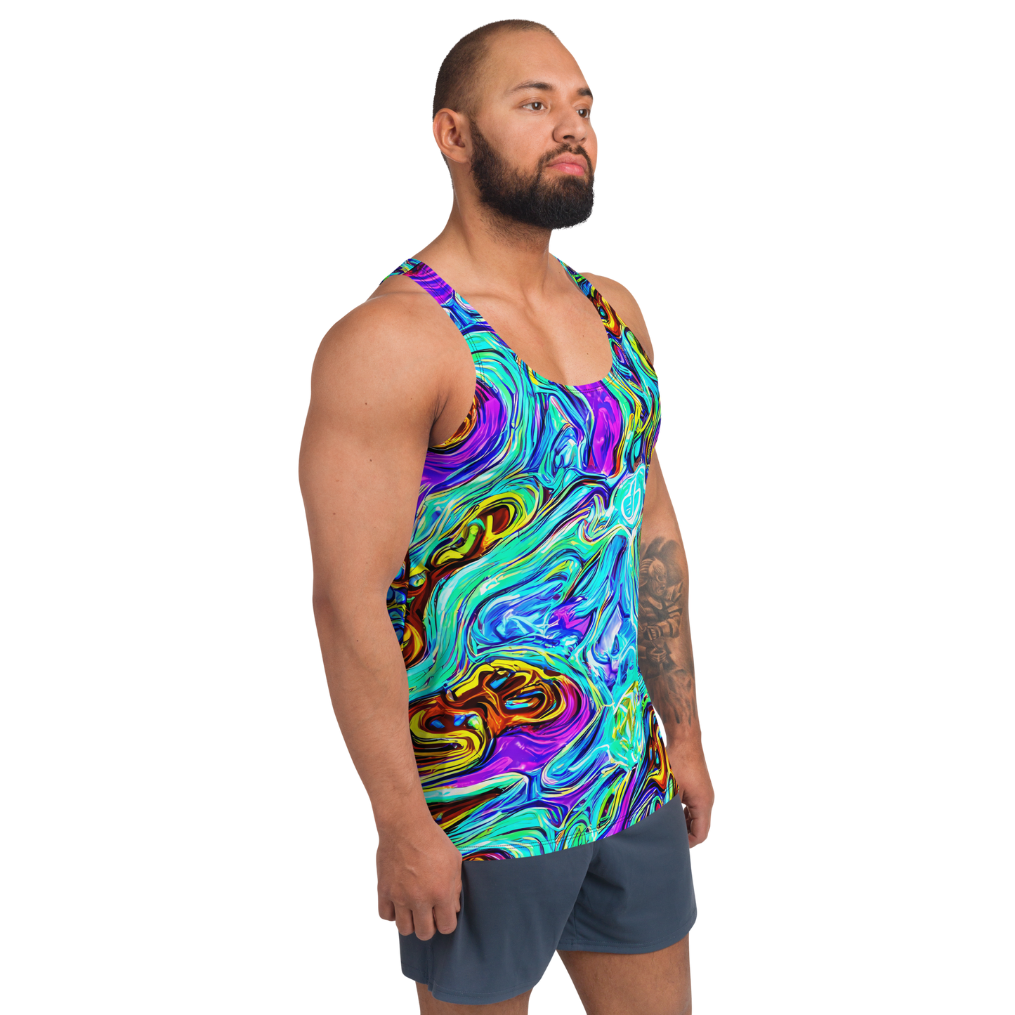 Men's Tank Top - Mystic Iridescence