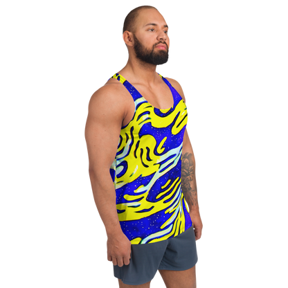 Men's Tank Top - Electric Horizon