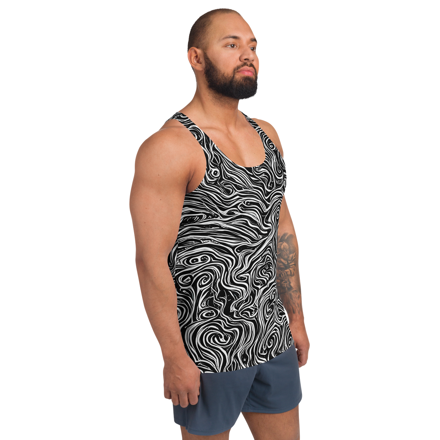 Men's Tank Top - Inky Whispers
