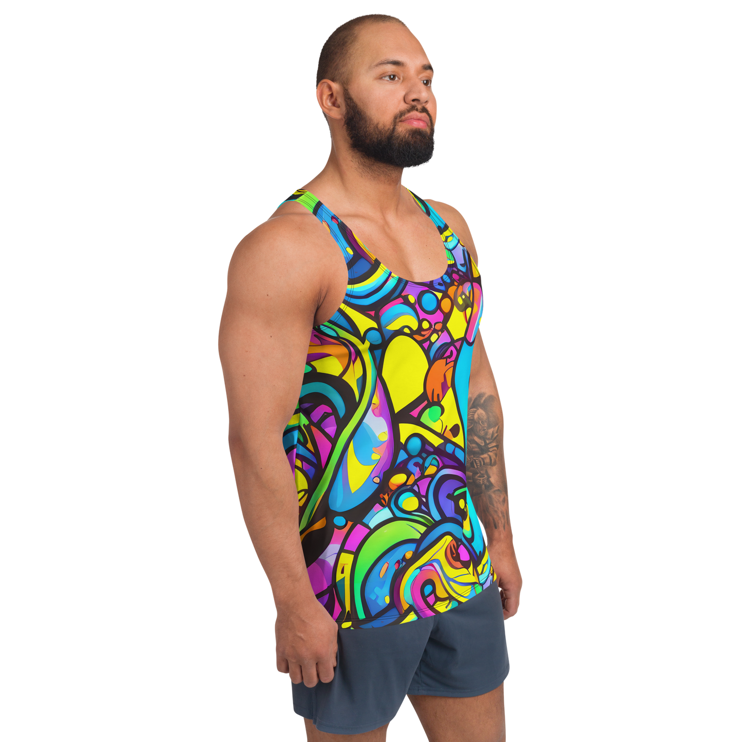 Men's Tank Top - Kaleidoscopic Flow