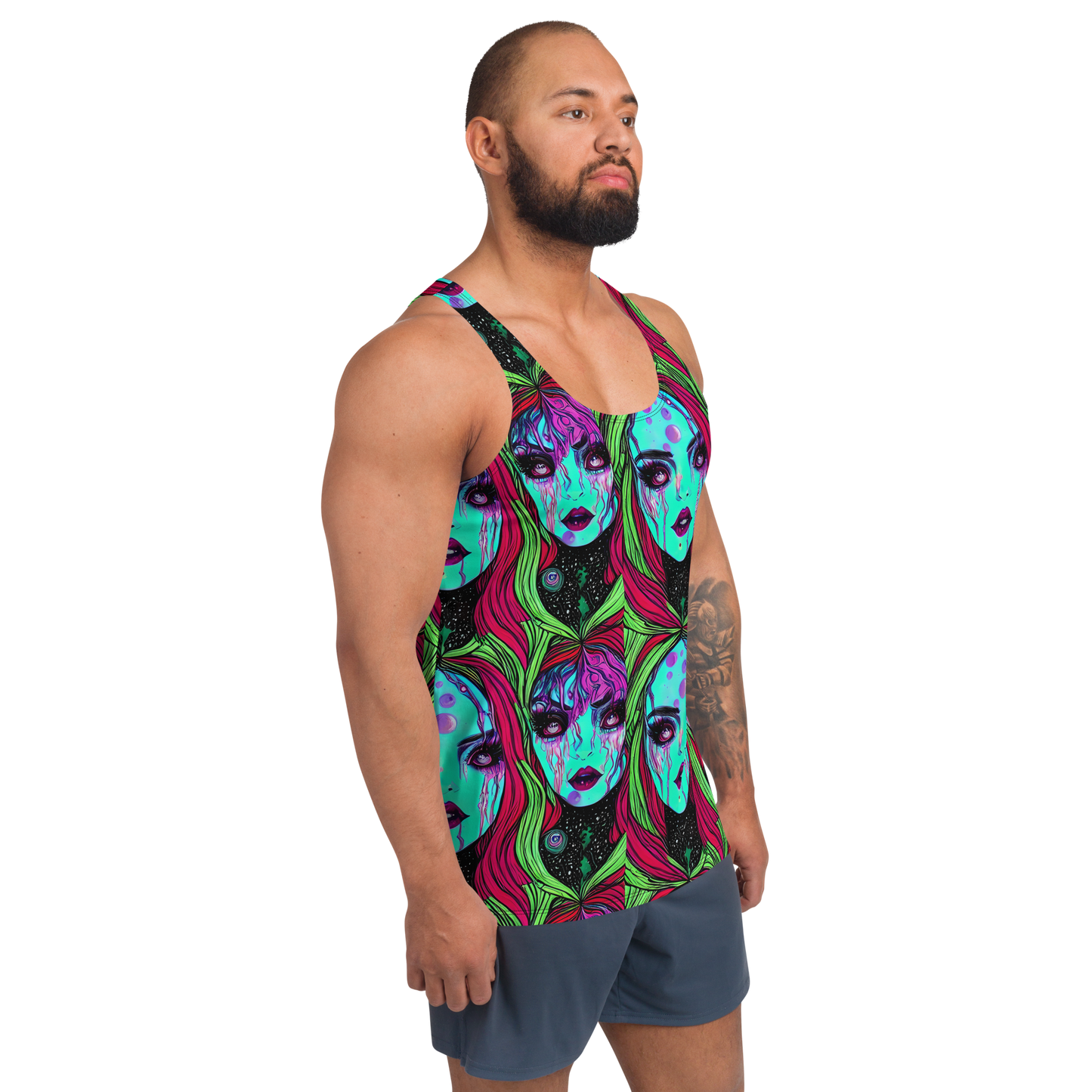 Men's Tank Top - Luminous Nightfall