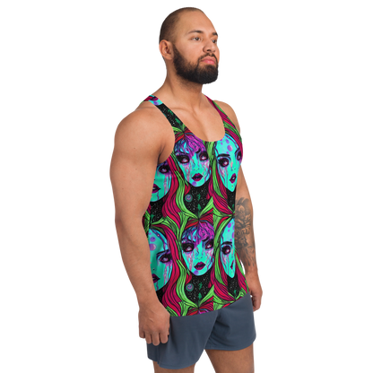 Men's Tank Top - Luminous Nightfall