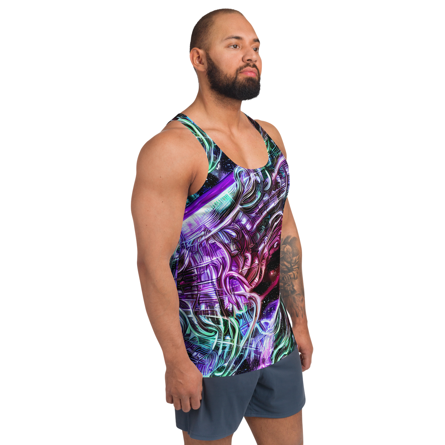 Men's Tank Top - Nebula Fusions