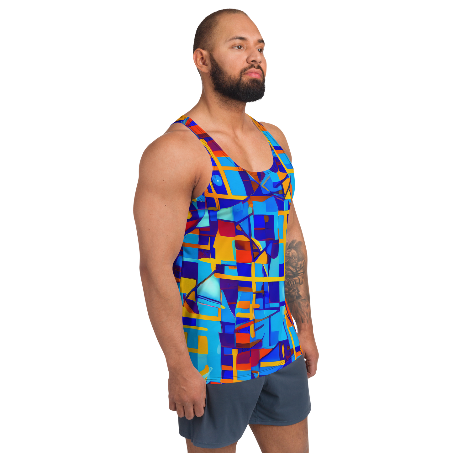 Men's Tank Top - Radiant Labyrinth