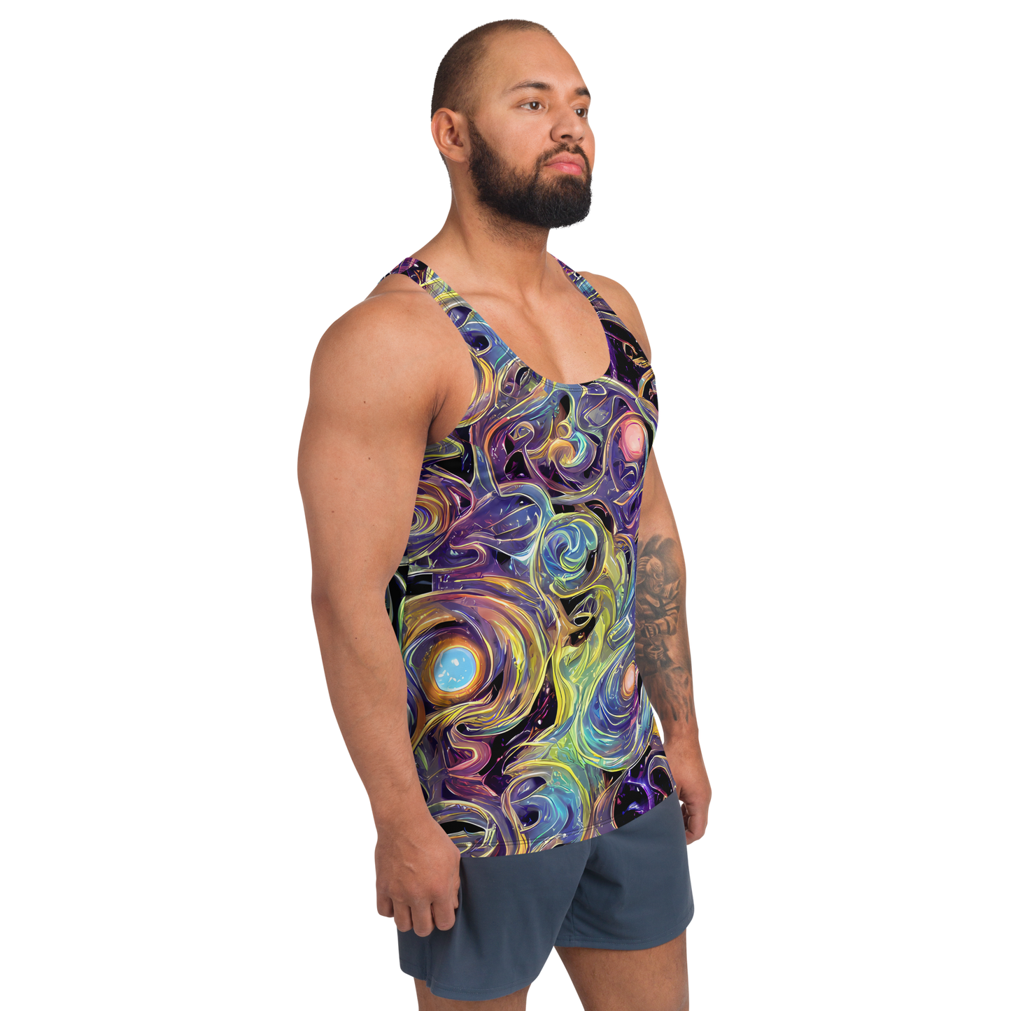 Men's Tank Top - Lebacq Swirl