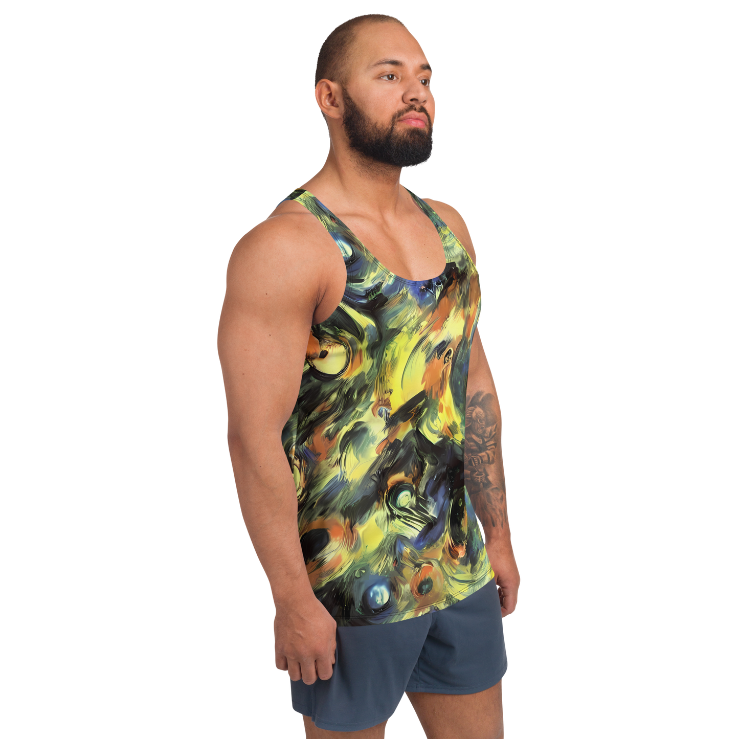 Men's Tank Top - Seve Swirl