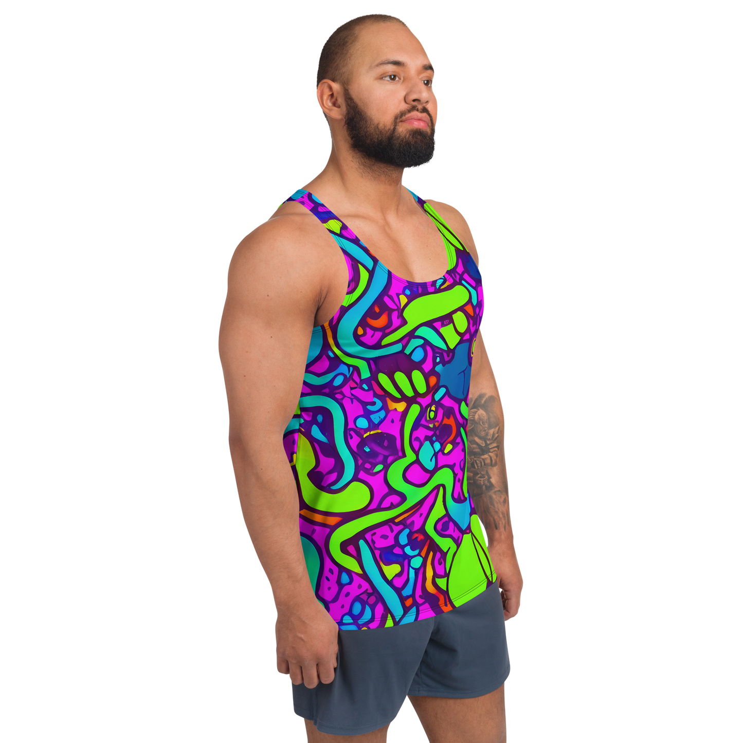 Men's Tank Top - Funky Vortex