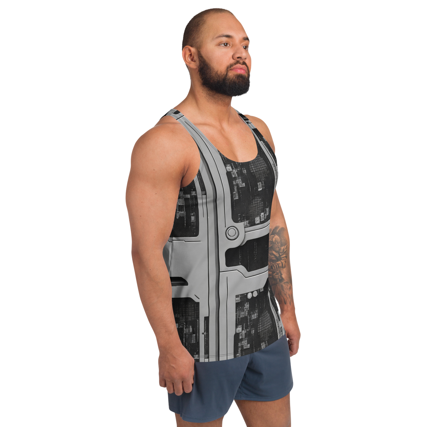 Men's Tank Top - Concrete Harmony