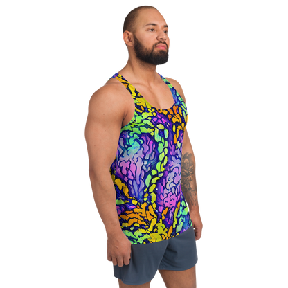 Men's Tank Top - Surreal Waveforms