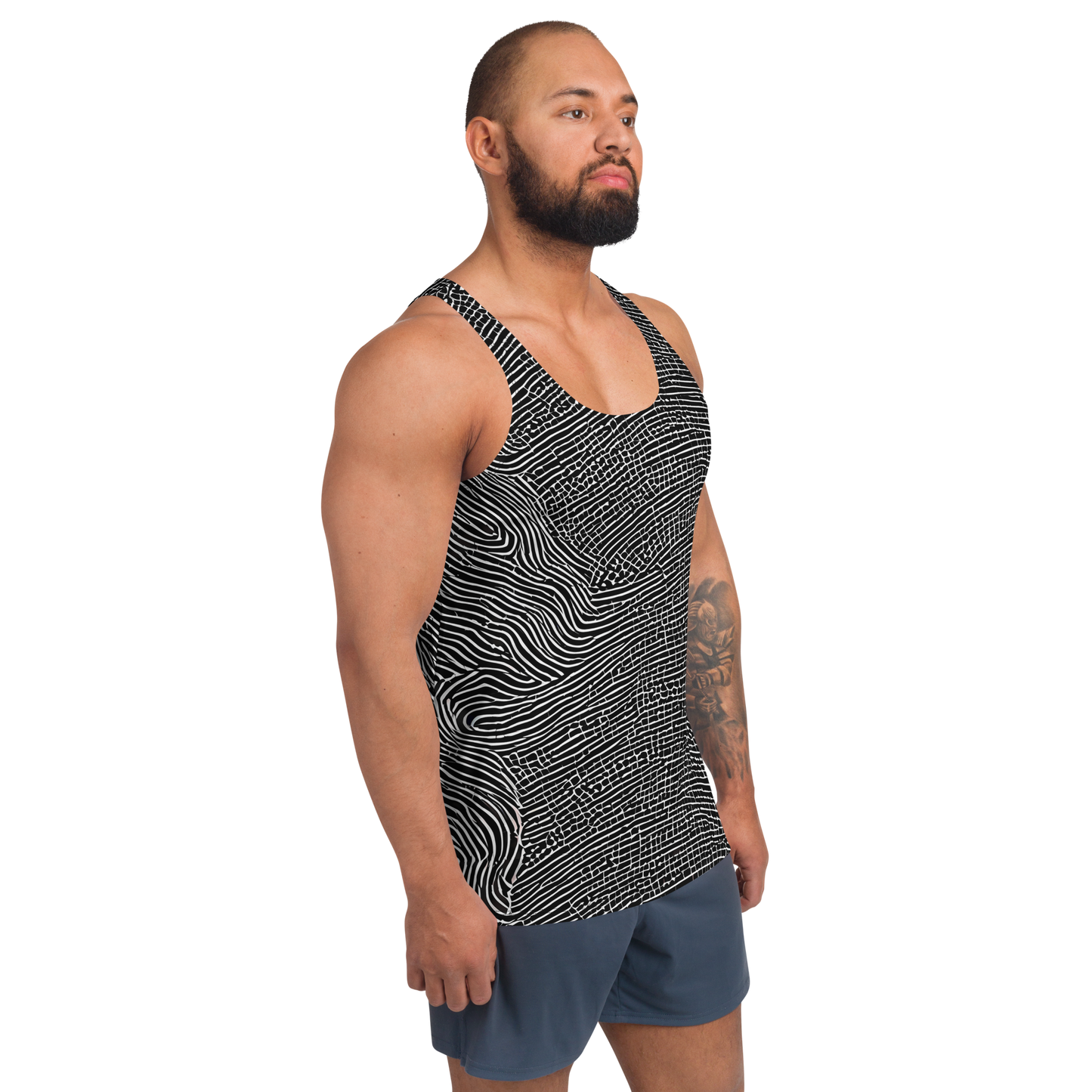 Men's Tank Top - Zenith Stripes