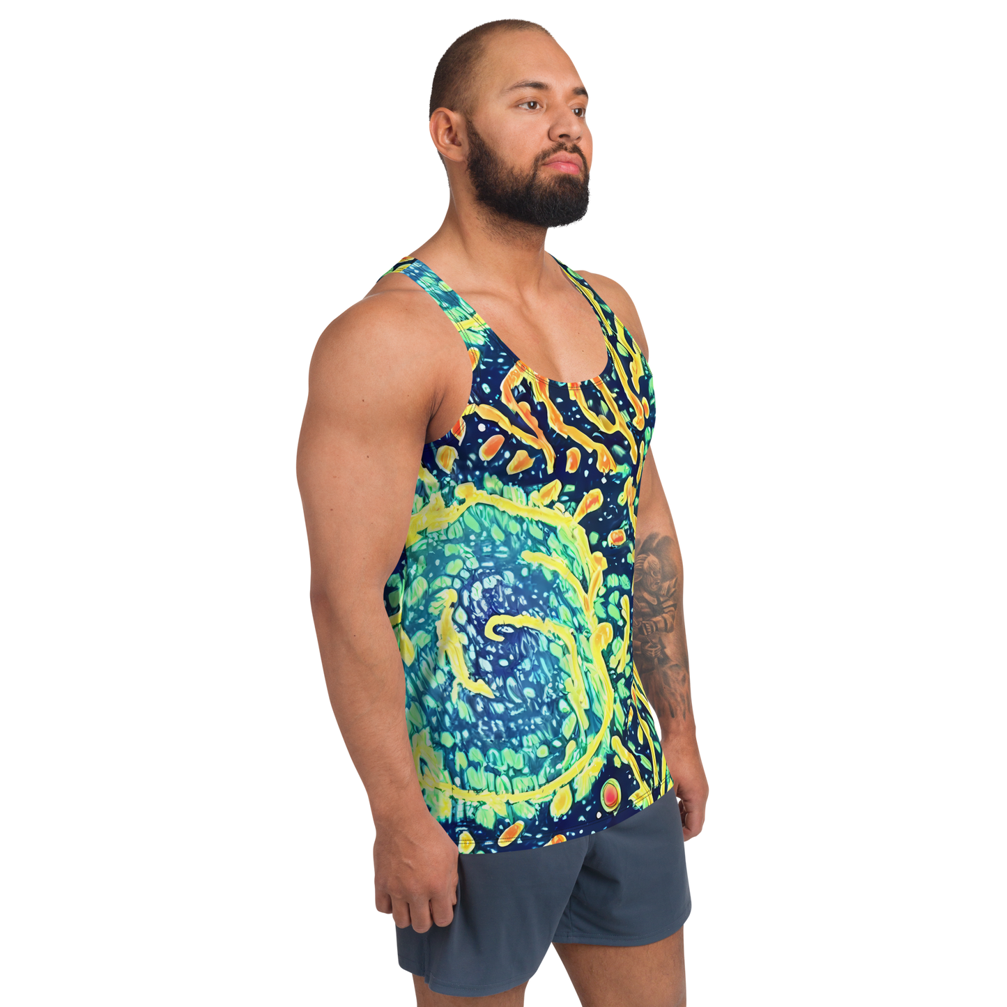 Men's Tank Top - Vortex Glow