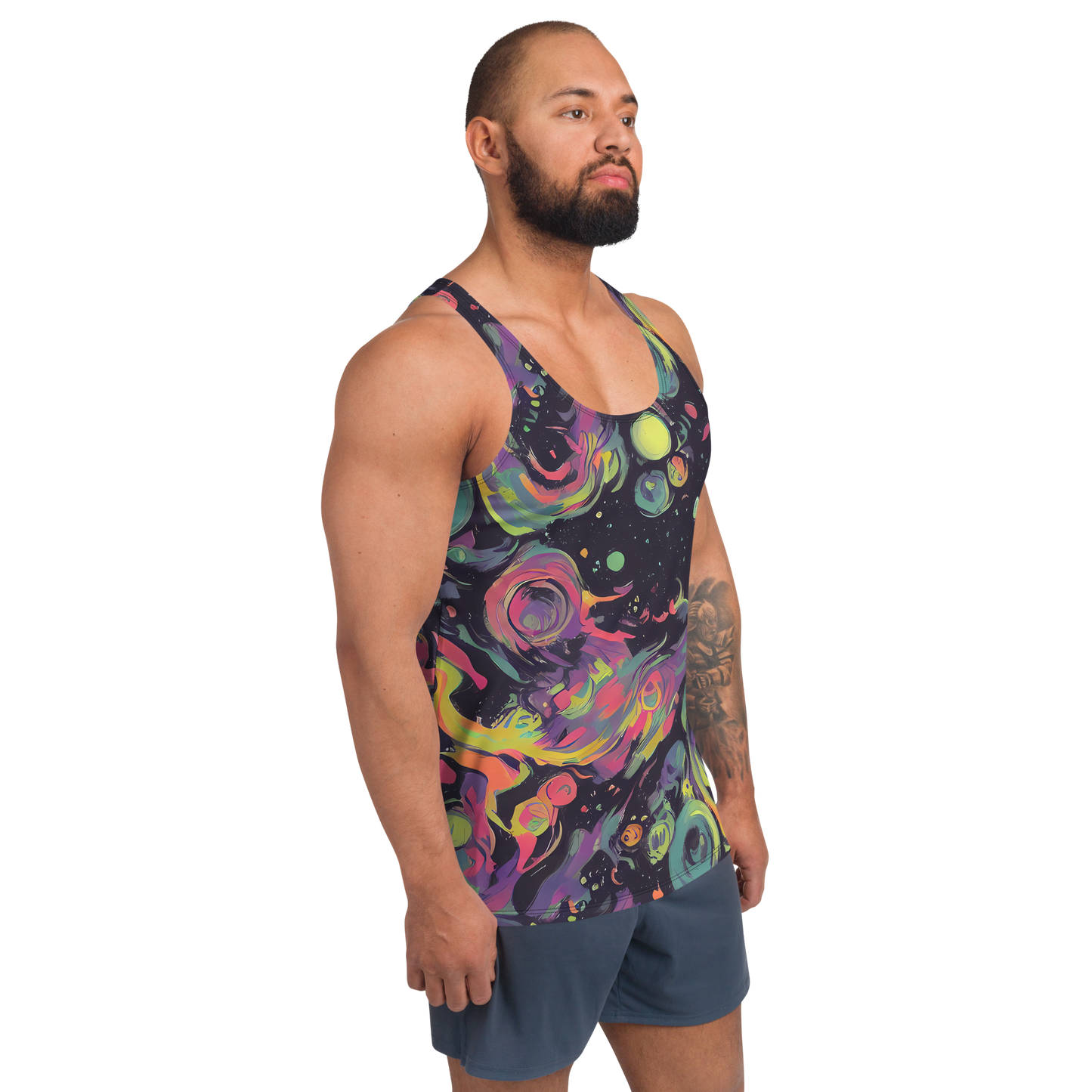 Men's Tank Top - Psychedelic Drift