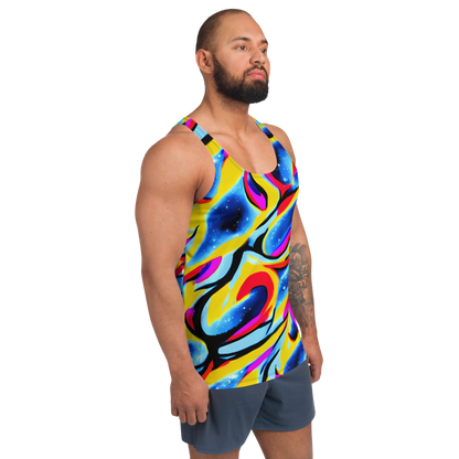 Men's Tank Top - Electric Dreamscape