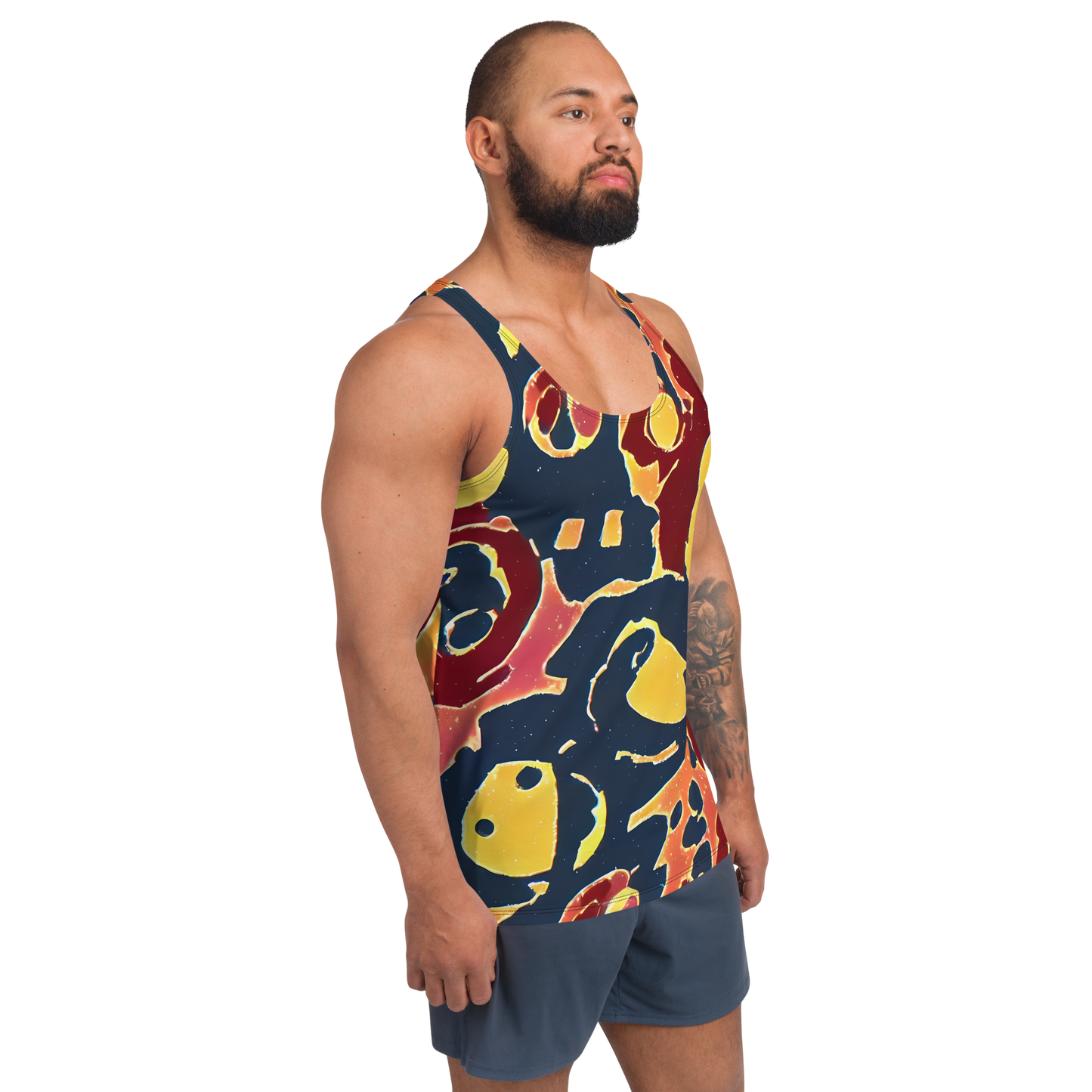 Men's Tank Top - Sunset Silhouette