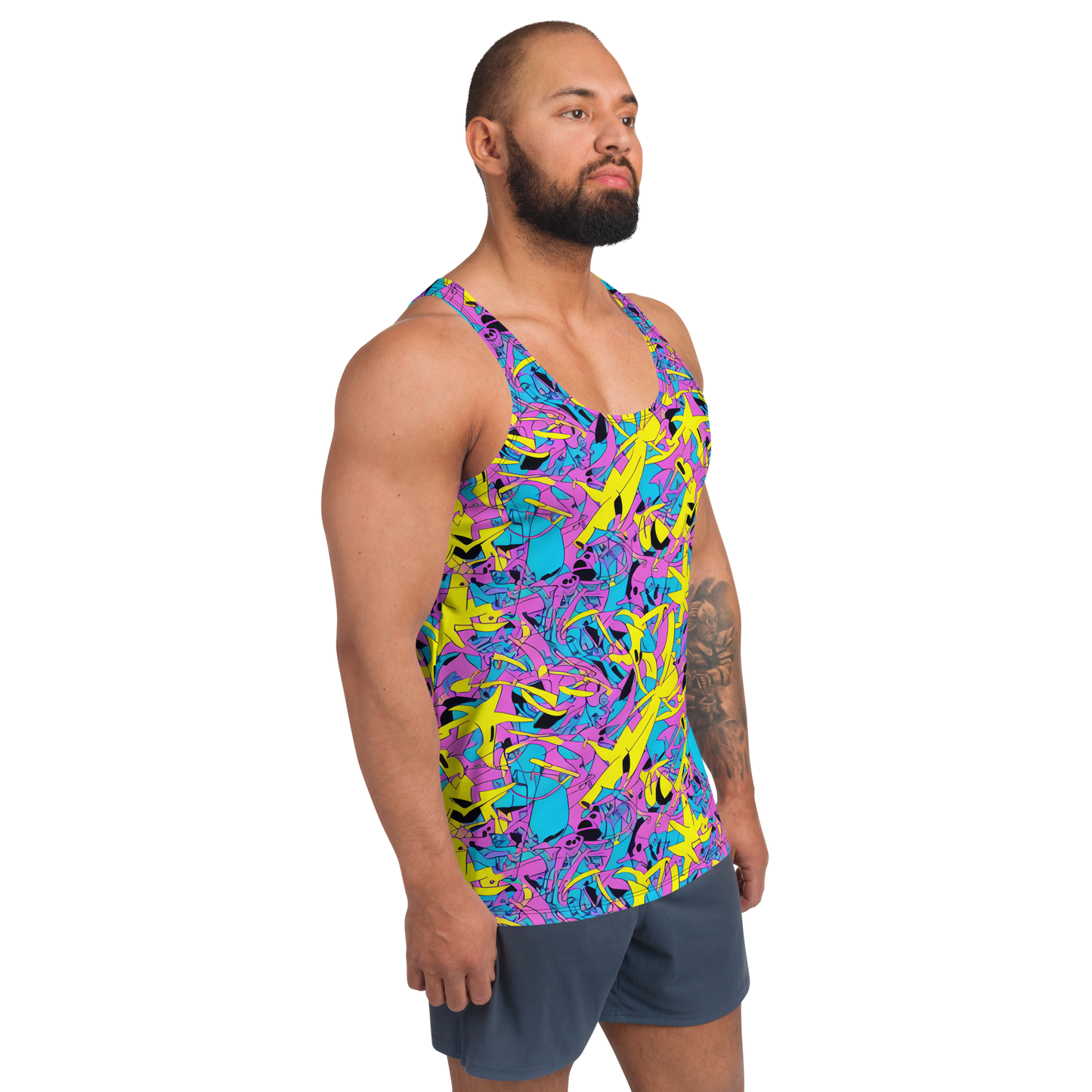 Men's Tank Top - Neon Jive