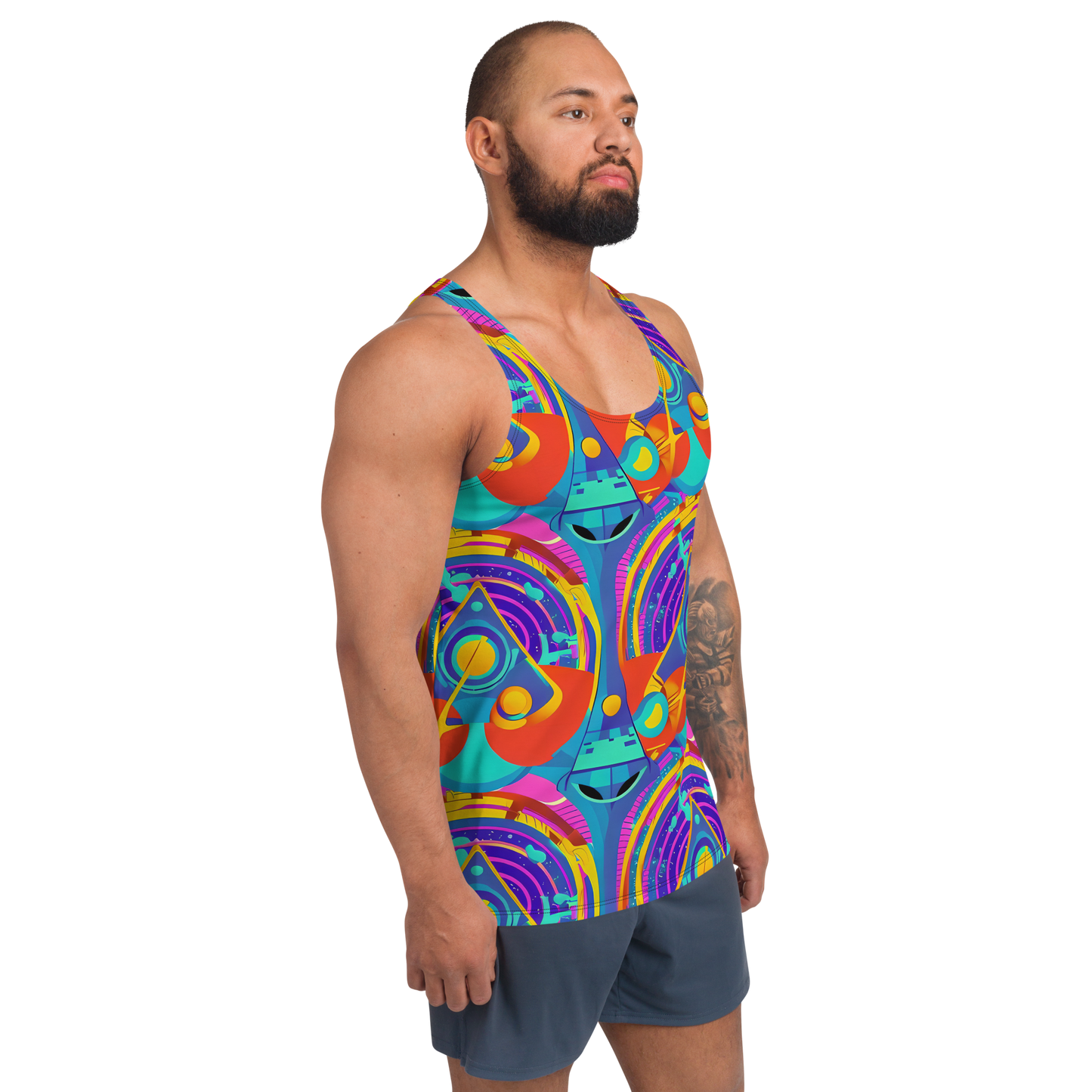 Men's Tank Top - Blast of Color