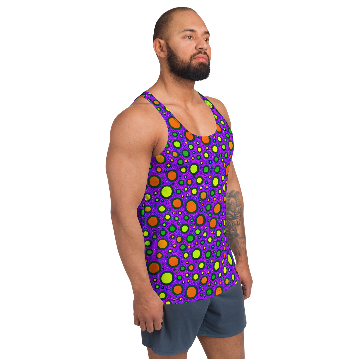 Men's Tank Top - Luminous Bubbles