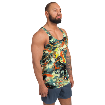 Men's Tank Top - Fluid Firestorm