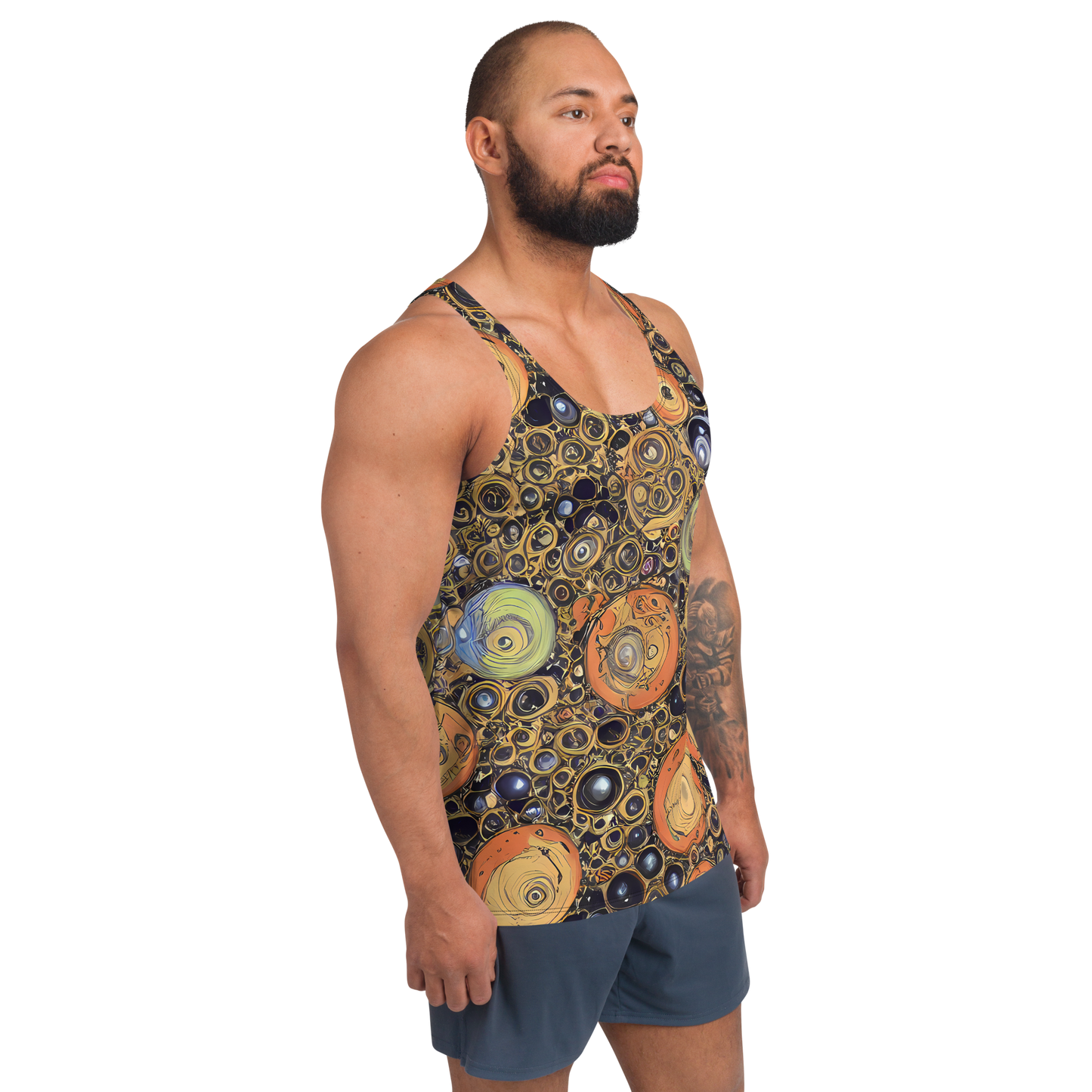 Men's Tank Top - Crescent Echoes