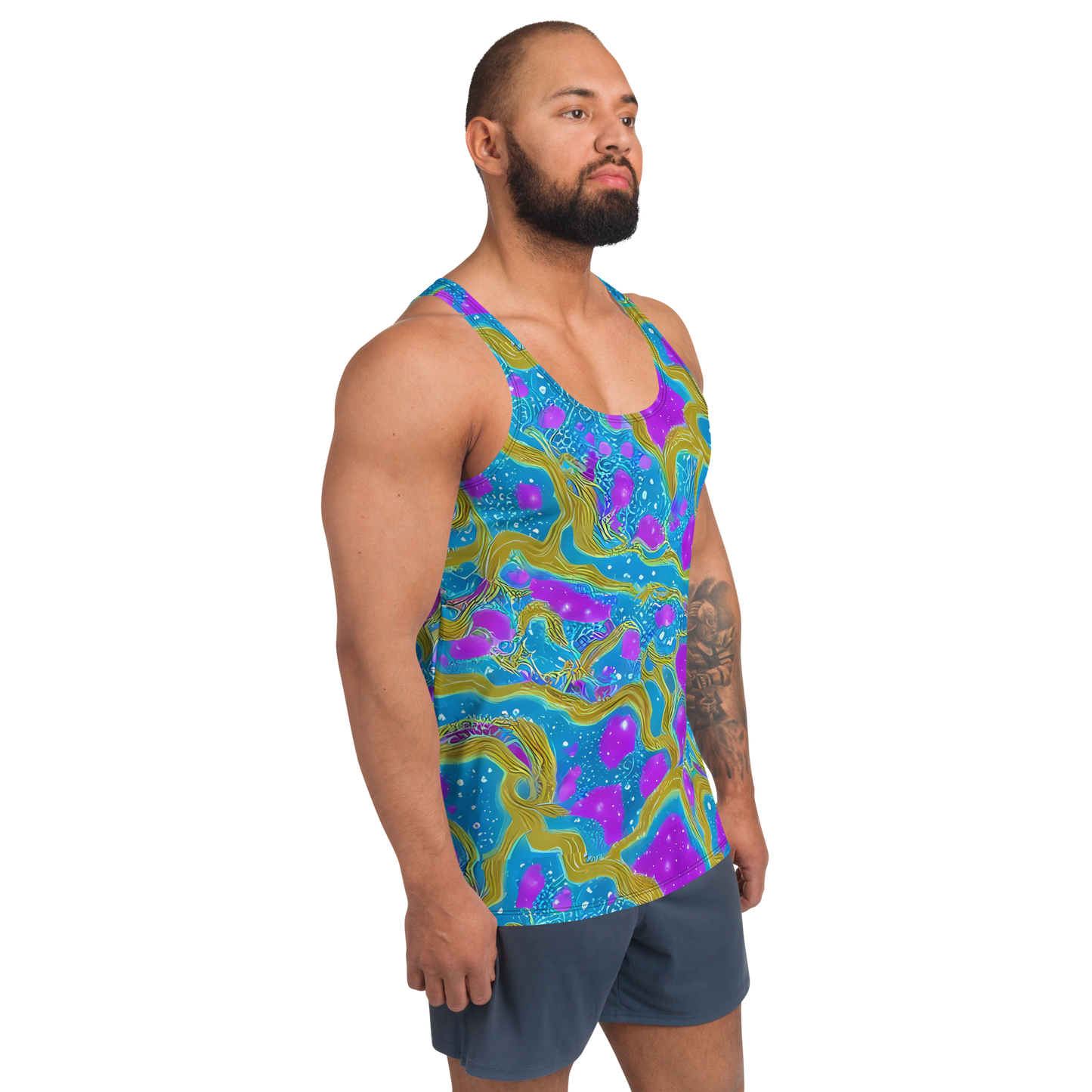 Men's Tank Top - Mystic Waves