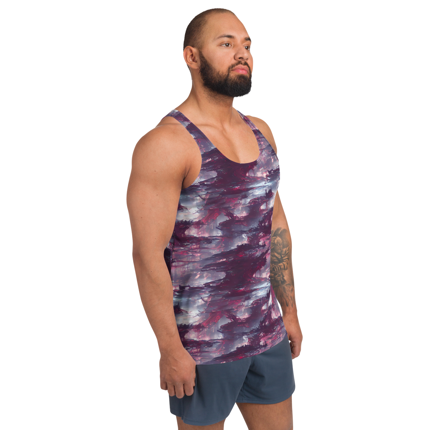 Men's Tank Top - Twilight Fortresses