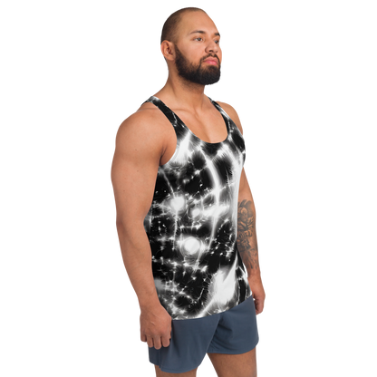 Men's Tank Top - Electric Nightfall