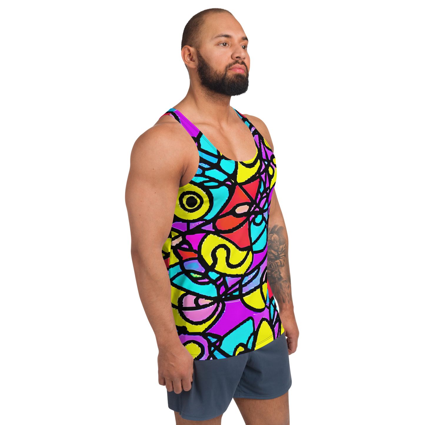 Men's Tank Top - Radiant Chaos