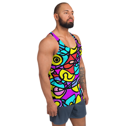 Men's Tank Top - Radiant Chaos