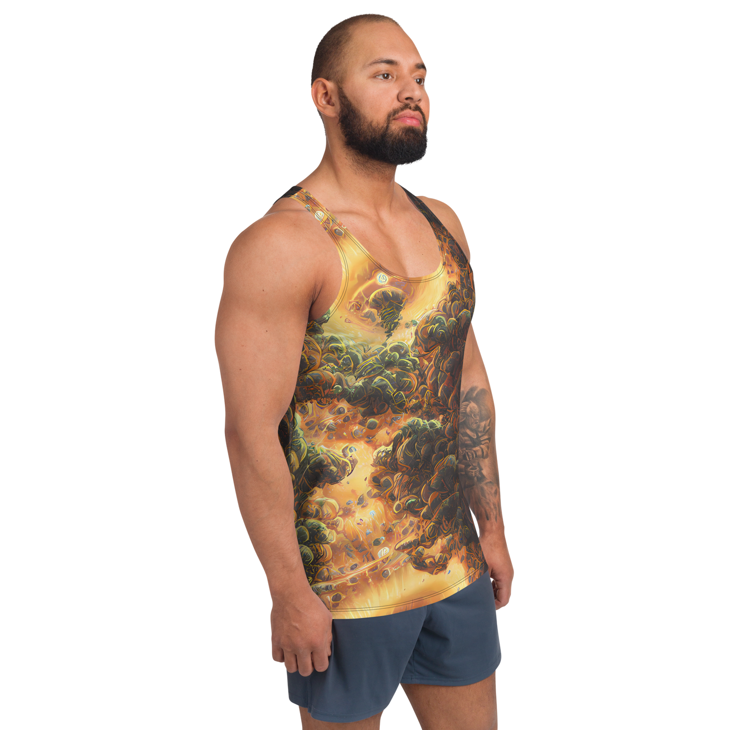 Men's Tank Top - Volcanic Cascade