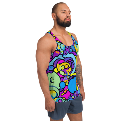 Men's Tank Top - Radiant Lagoon