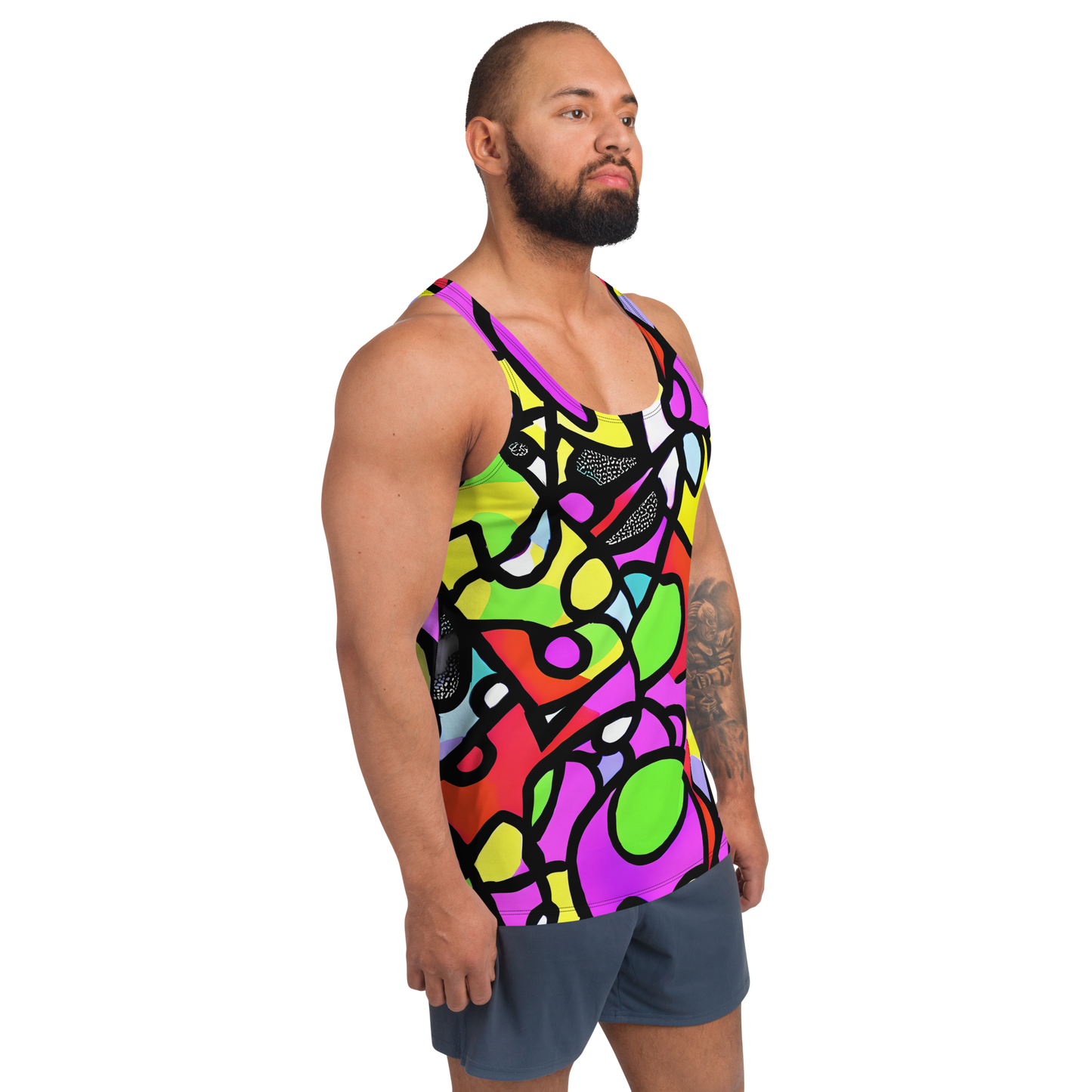 Men's Tank Top - Vivid Serenade