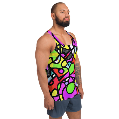 Men's Tank Top - Vivid Serenade