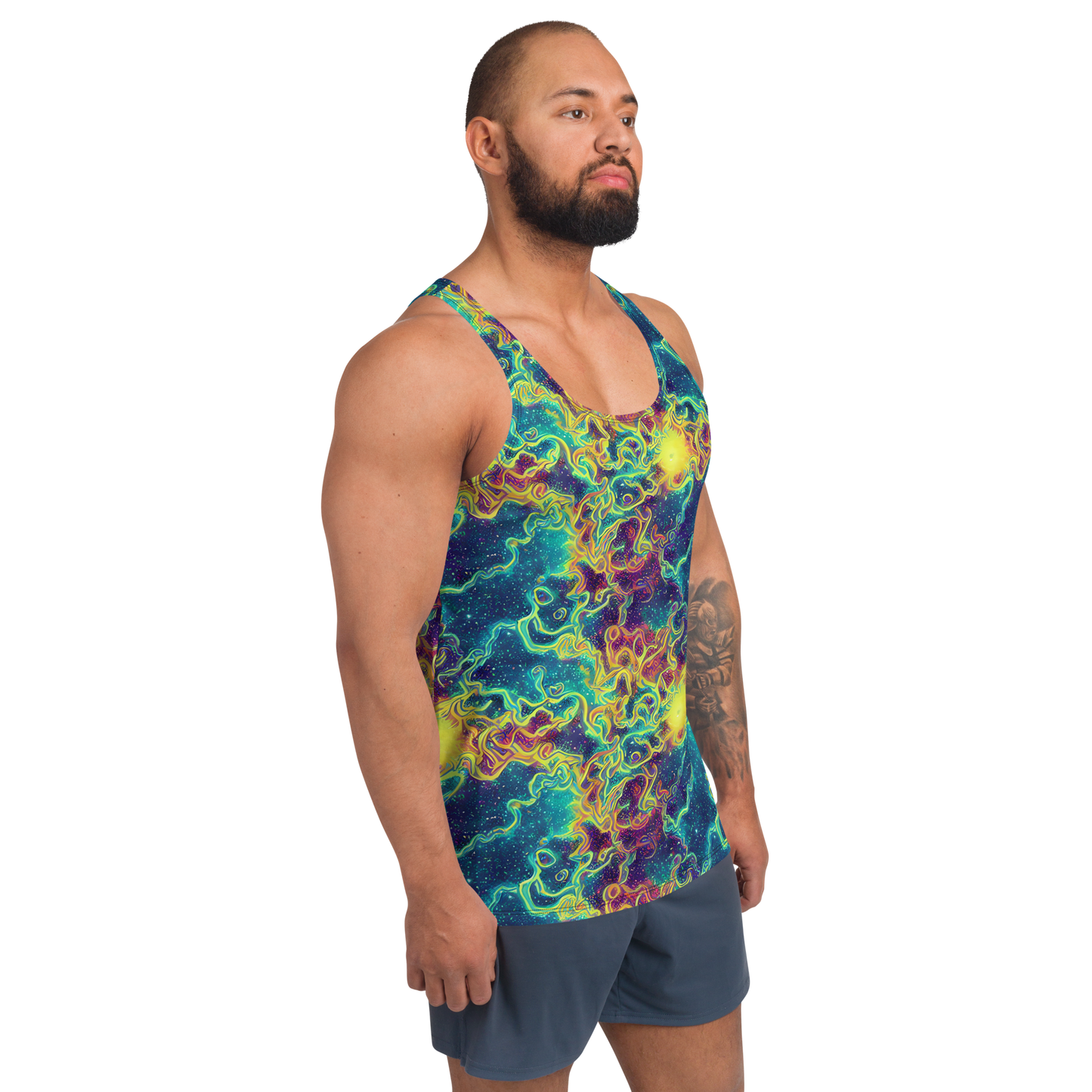 Men's Tank Top - Echoed Pulses