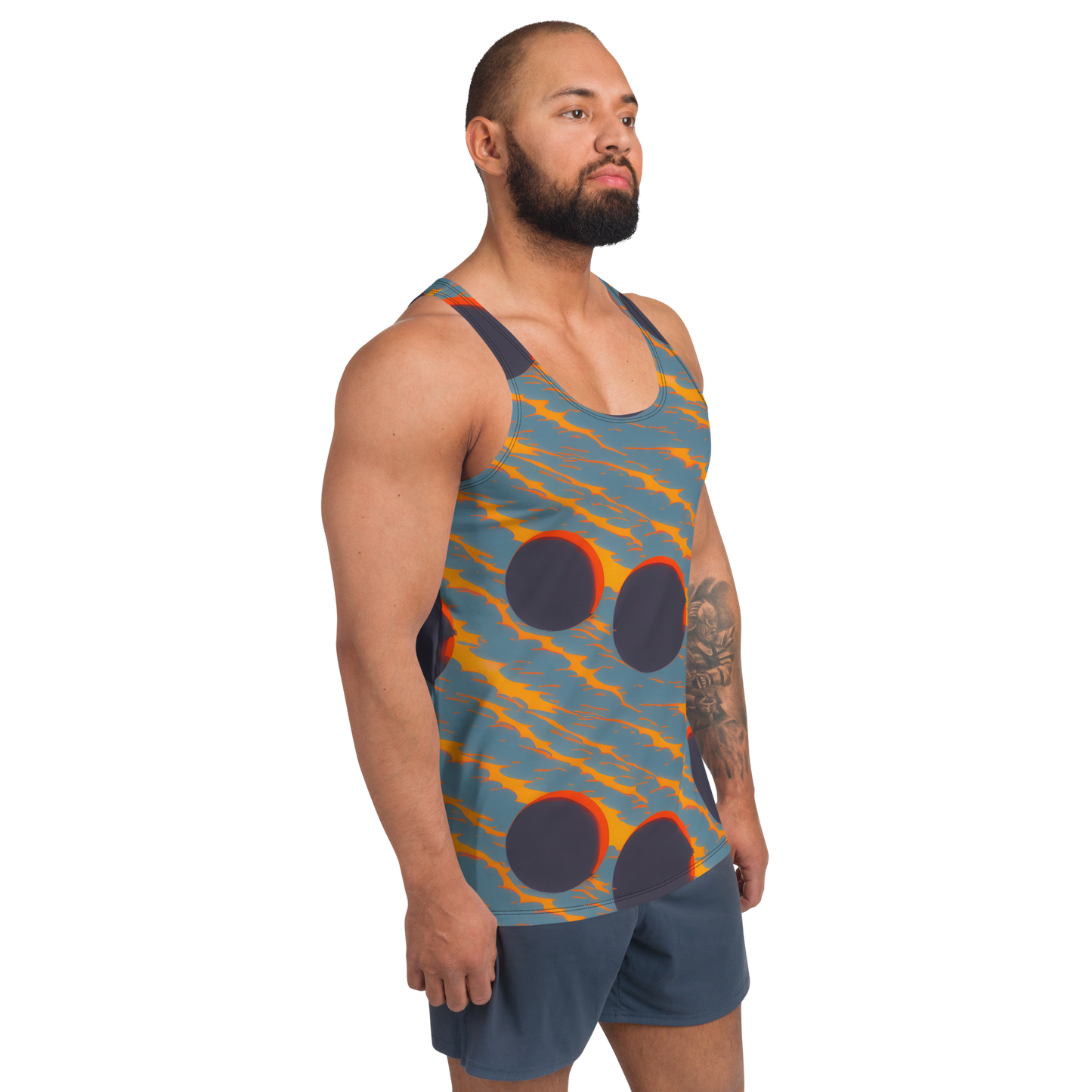 Men's Tank Top - Flames of Gravity