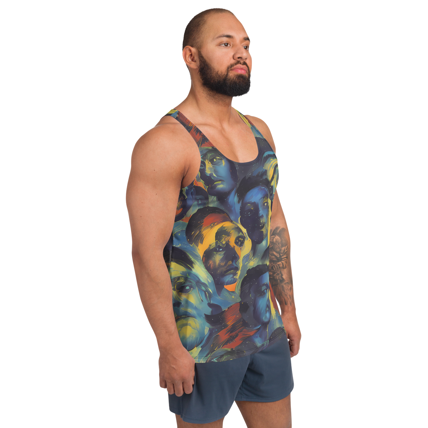 Men's Tank Top - Vivid Visage