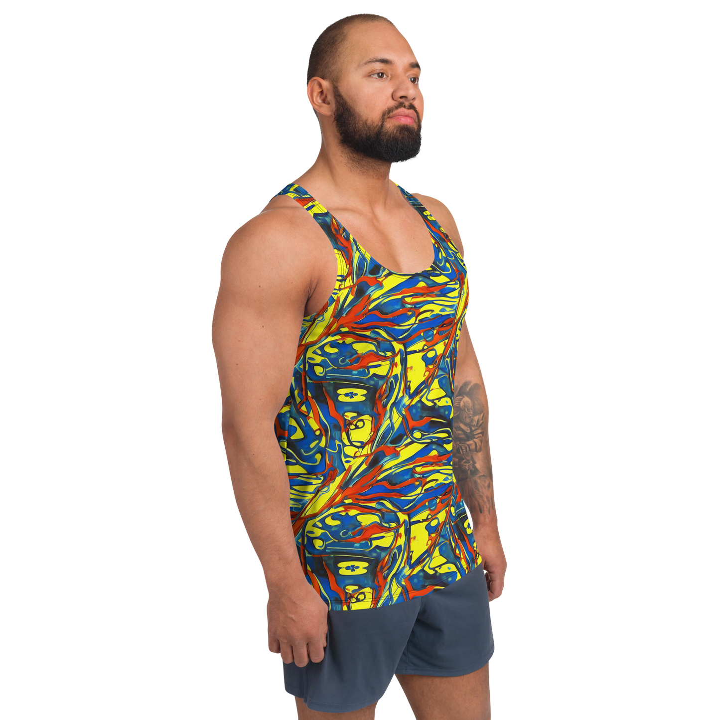 Men's Tank Top - Cyberflow Circuit