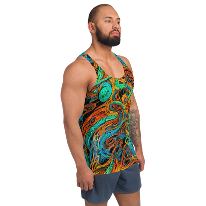 Men's Tank Top - Flaming Mirage