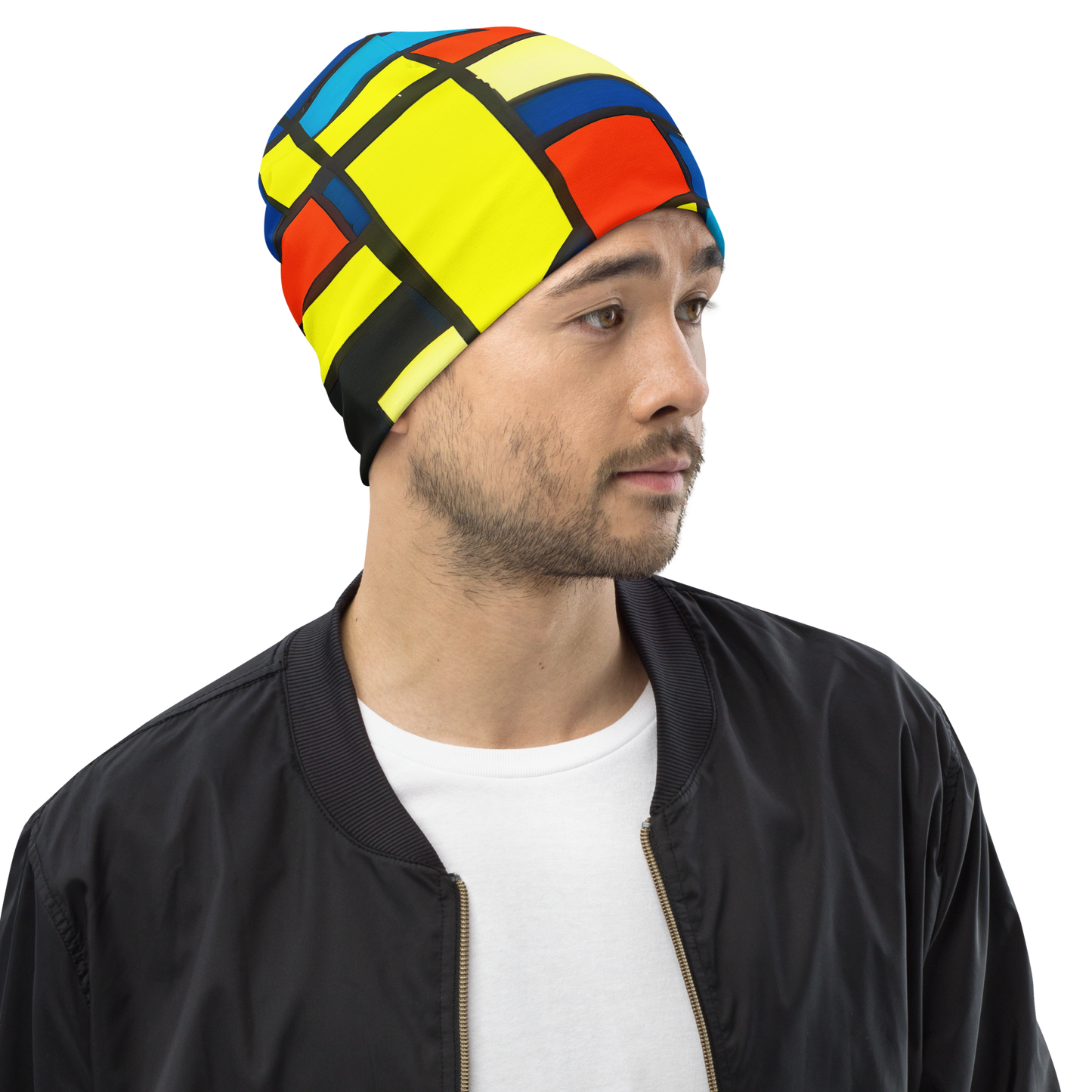 Beanie - Neon Fractals