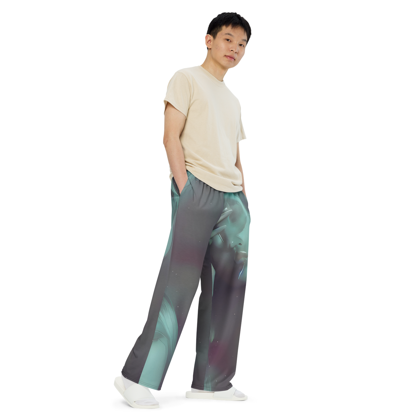 Wide-Leg Pants - Surreal Dreams