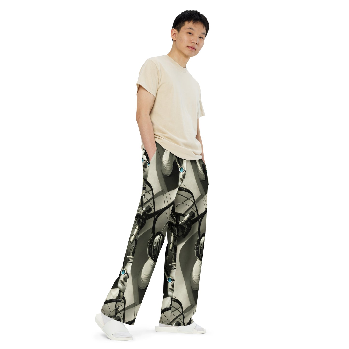 Wide-Leg Pants - Cyber Reverie