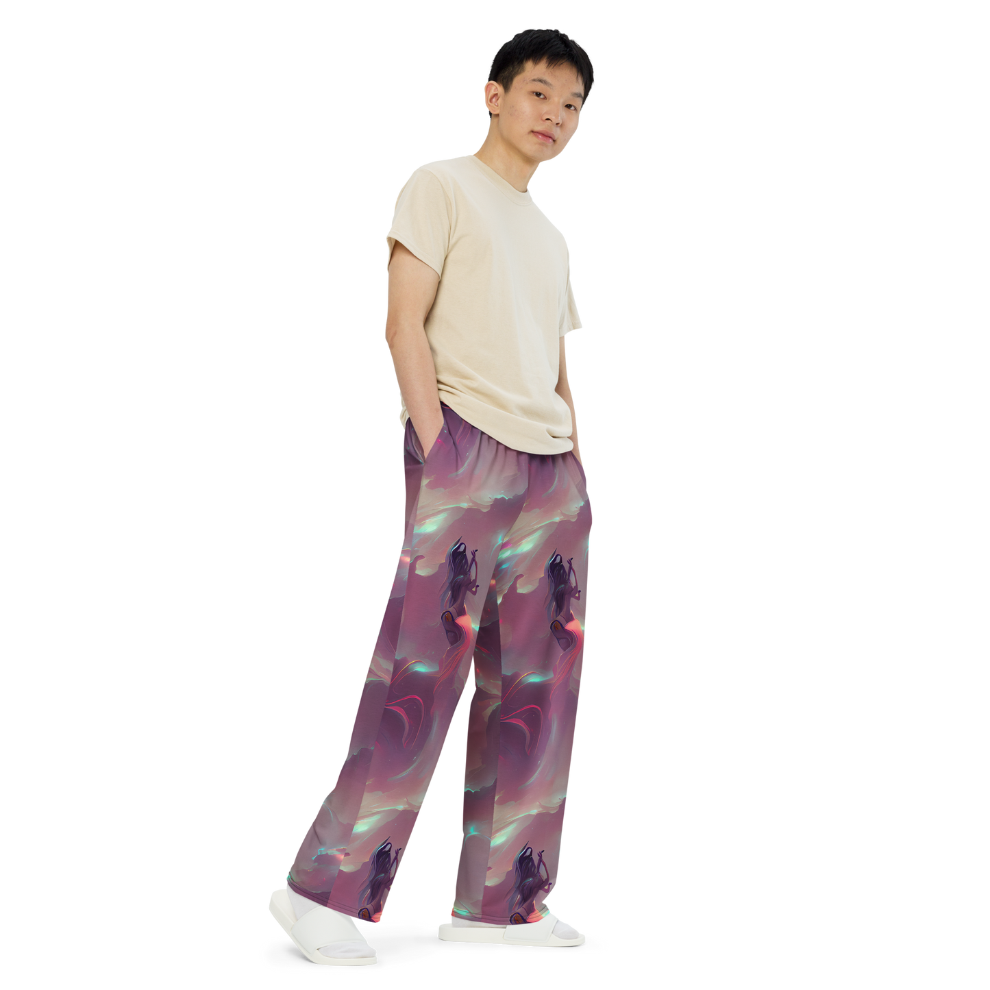 Wide-Leg Pants - Astral Illusions